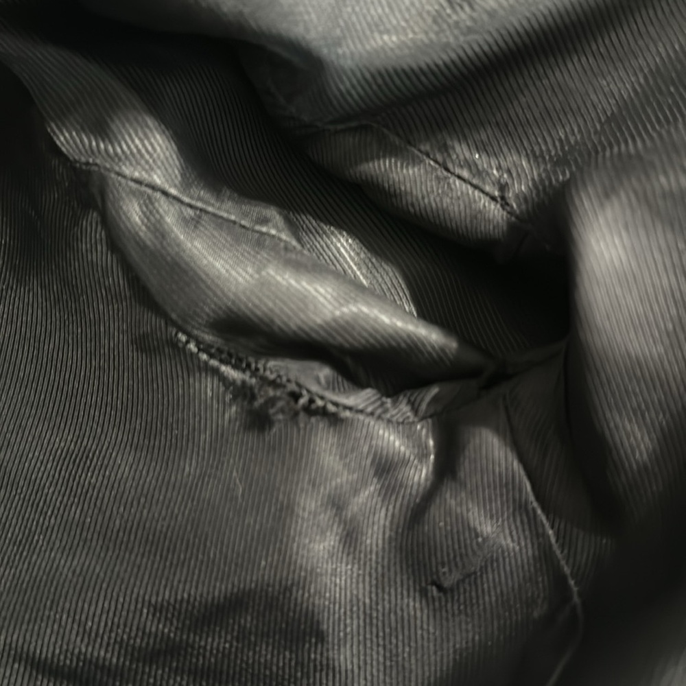 Snape ZARA Black Coat Jacket Zip Up High Low - Picture 10 of 12